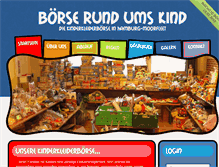 Tablet Screenshot of kleiderboerse.net